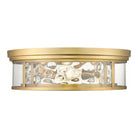Z-Lite - Clarion 4-Light Flush Mount - Lights Canada