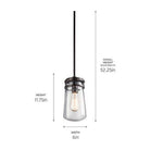 Kichler - Lyndon Outdoor Pendant - Lights Canada