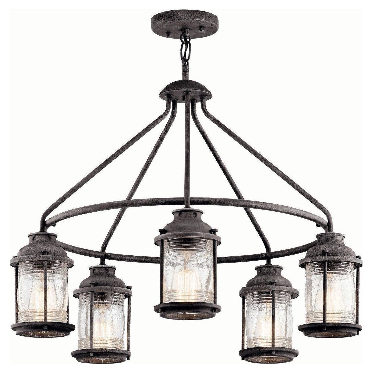 Kichler - Ashland Bay Outdoor Chandelier - Lights Canada