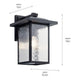 Elan - Capanna Outdoor Wall Light - Lights Canada