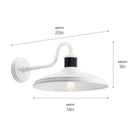 Kichler - Allenbury Outdoor Wall Light - Lights Canada