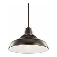 Kichler Pier Outdoor Pendant Flush 1 Light