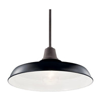 Kichler Pier Outdoor Pendant Flush 1 Light