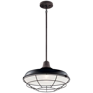 Kichler - Kichler Pier Outdoor Pendant Flush 1 Light - Lights Canada