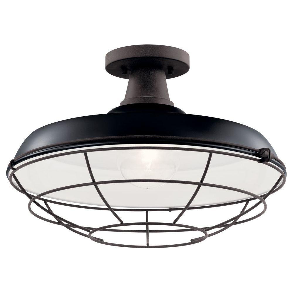 Kichler - Kichler Pier Outdoor Pendant Flush 1 Light - Lights Canada