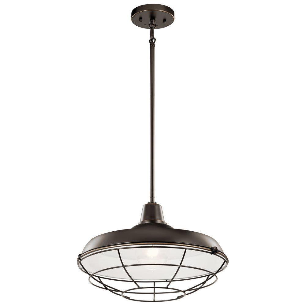 Kichler - Kichler Pier Outdoor Pendant Flush 1 Light - Lights Canada