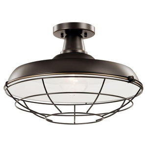 Kichler - Kichler Pier Outdoor Pendant Flush 1 Light - Lights Canada