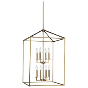 Generation Lighting - Perryton Large Eight Light Pendant (with Bulbs) - Lights Canada