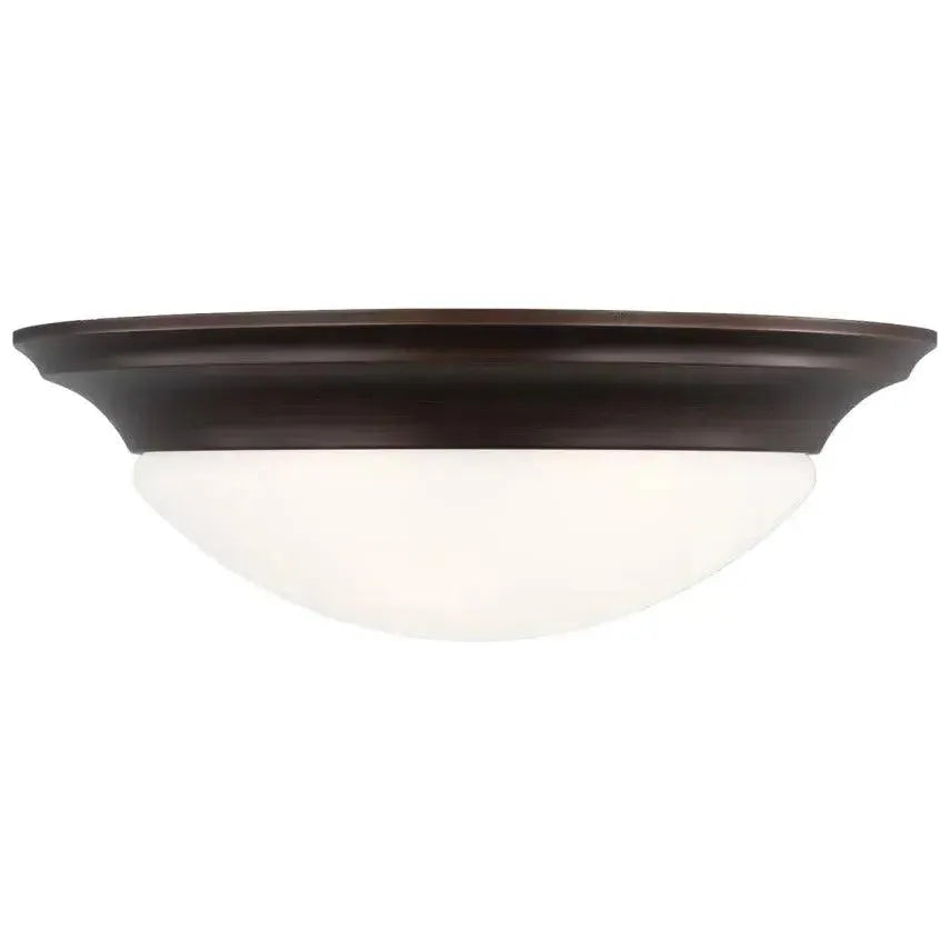 Generation Lighting - Nash Three Light Flush Mount (with Bulbs) - Lights Canada