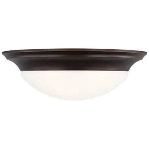 Generation Lighting - Nash Three Light Flush Mount (with Bulbs) - Lights Canada