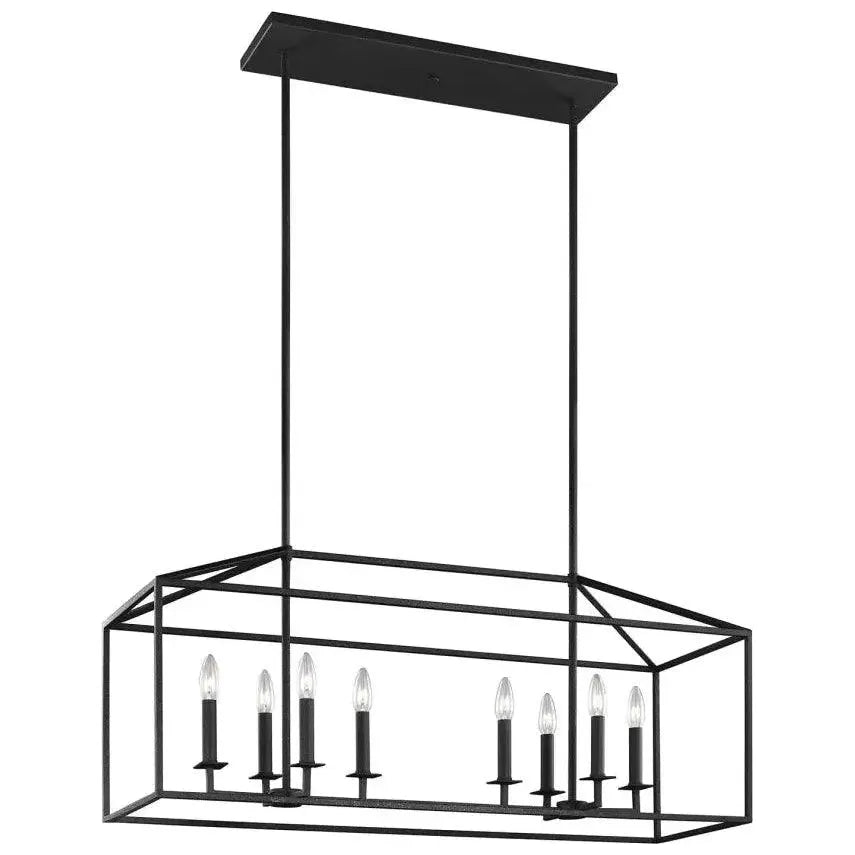 Generation Lighting - Perryton Eight Light Island Pendant - Lights Canada