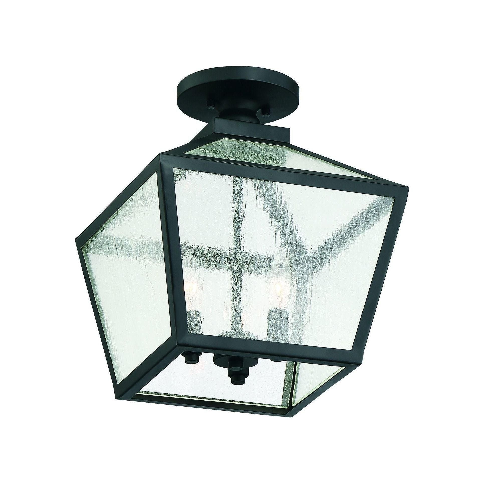 Savoy House - Woodstock Outdoor Ceiling Light - Lights Canada