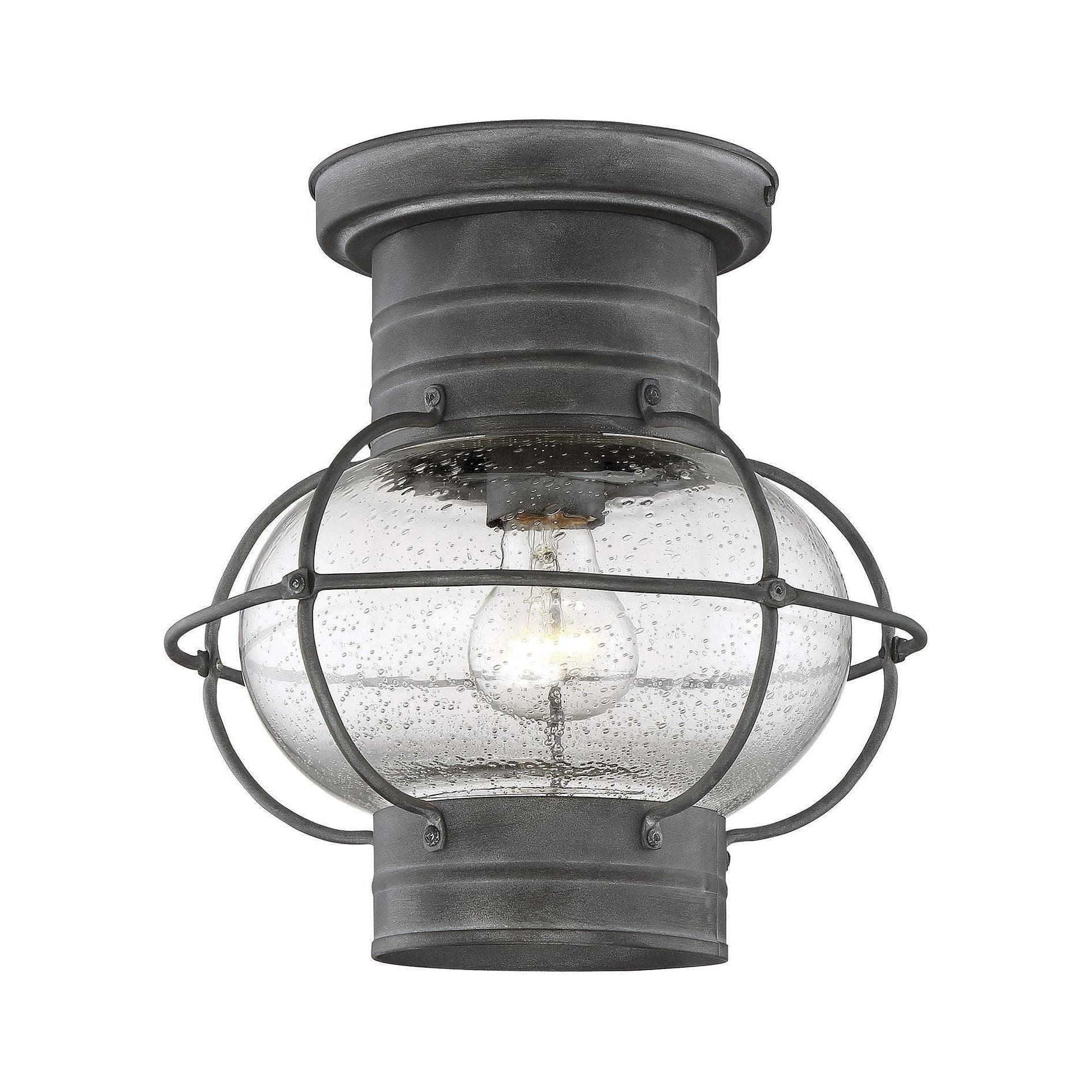 Savoy House - Enfield Outdoor Ceiling Light - Lights Canada