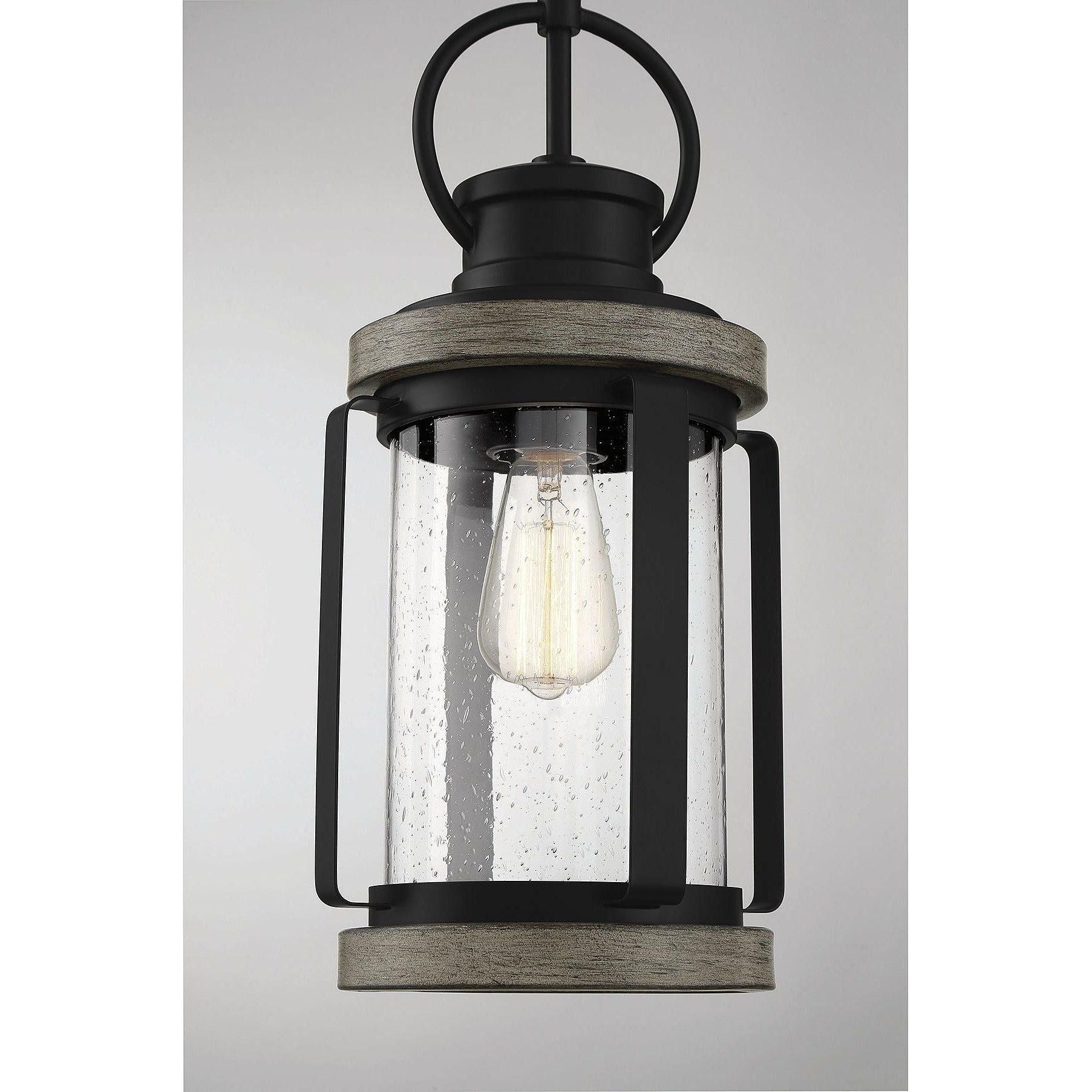 Savoy House - Parker 1-Light Outdoor Hanging Lantern - Lights Canada