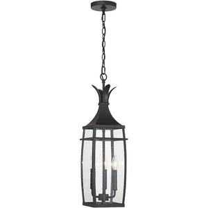 Savoy House - Montpelier 3-Light Outdoor Hanging Lantern - Lights Canada