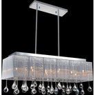 Water Drop Chandelier Chrome