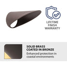 WAC Lighting - 8" Long Cowl for WAC Landscape Lighting Accent Light - Lights Canada