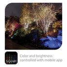 WAC Lighting - Wall Wash Light Color Changing LED 12V with Bluetooth Smart Control App - Lights Canada