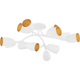Hudson Valley Lighting - Vine 12 Light Semi Flush - Lights Canada