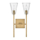 Hinkley - Auden Two Light Vanity - Lights Canada