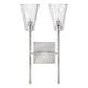 Hinkley - Auden Two Light Vanity - Lights Canada