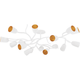 Hudson Valley Lighting - Vine 16 Light Semi Flush - Lights Canada