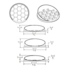 WAC Lighting - Snap-on Honeycomb Louver Glare Control for WAC Landscape Lighting Mini Accent Light - Lights Canada