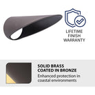 WAC Lighting - 8" Long Cowl for WAC Landscape Lighting Mini Accent Light - Lights Canada