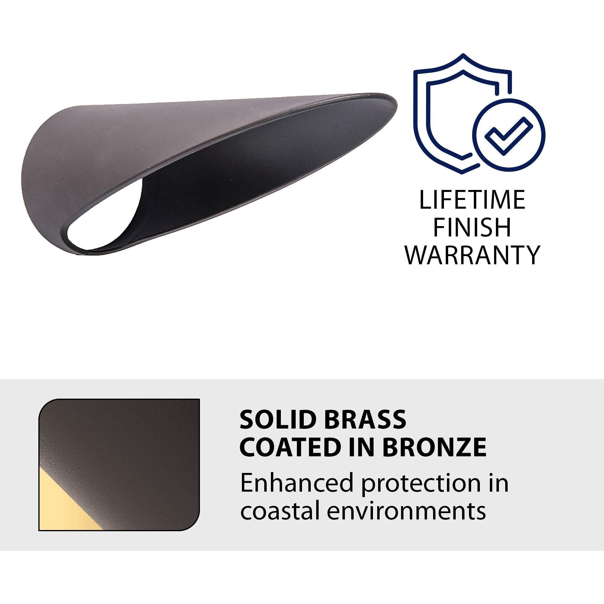WAC Lighting - 8" Long Cowl for WAC Landscape Lighting Mini Accent Light - Lights Canada