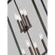 Generation Lighting - Moffet Street Large 8-Light Pendant (with Bulbs) - Lights Canada