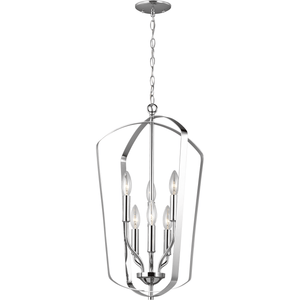 Generation Lighting - Romee Medium 6-Light Pendant (with Bulbs) - Lights Canada