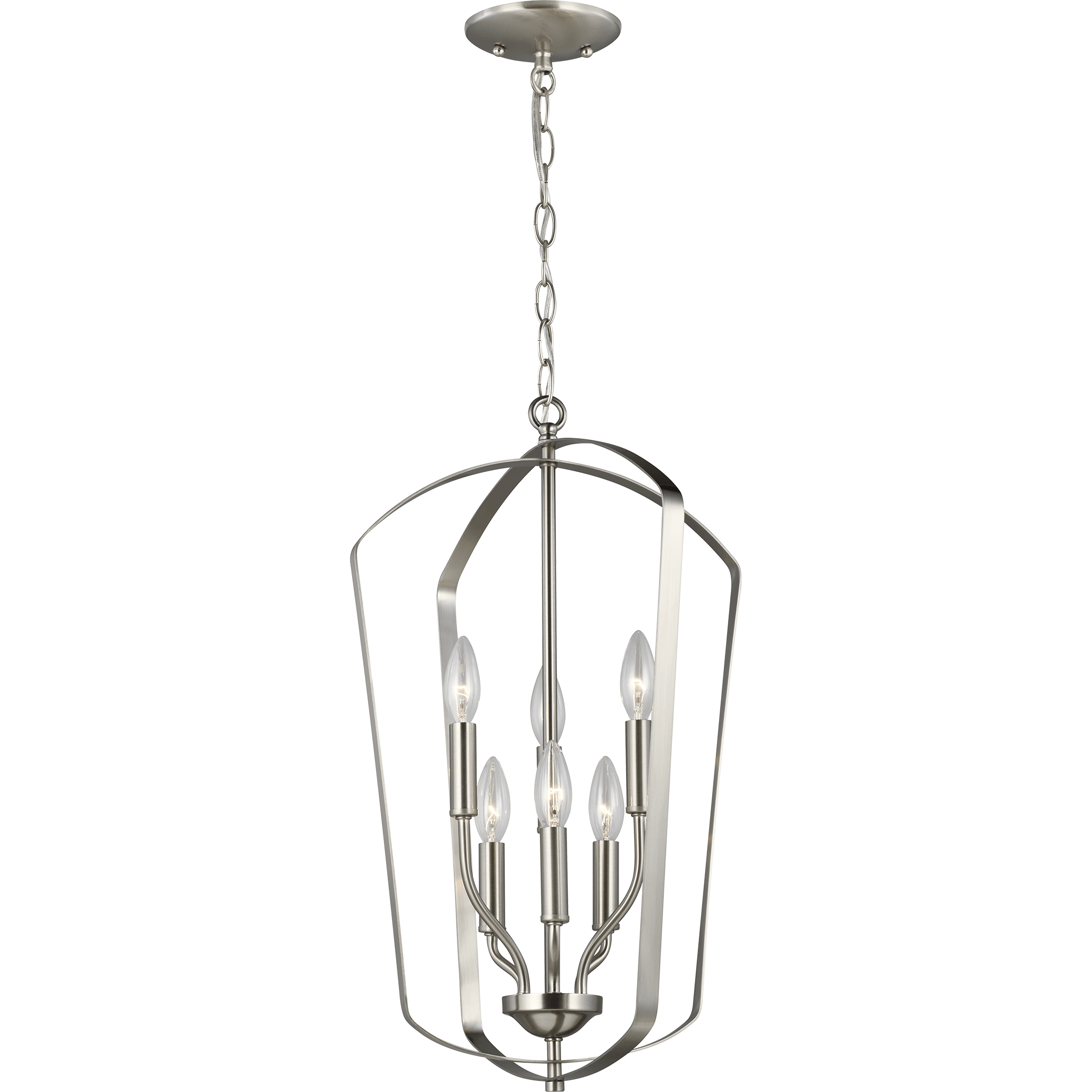Generation Lighting - Romee Medium 6-Light Pendant (with Bulbs) - Lights Canada