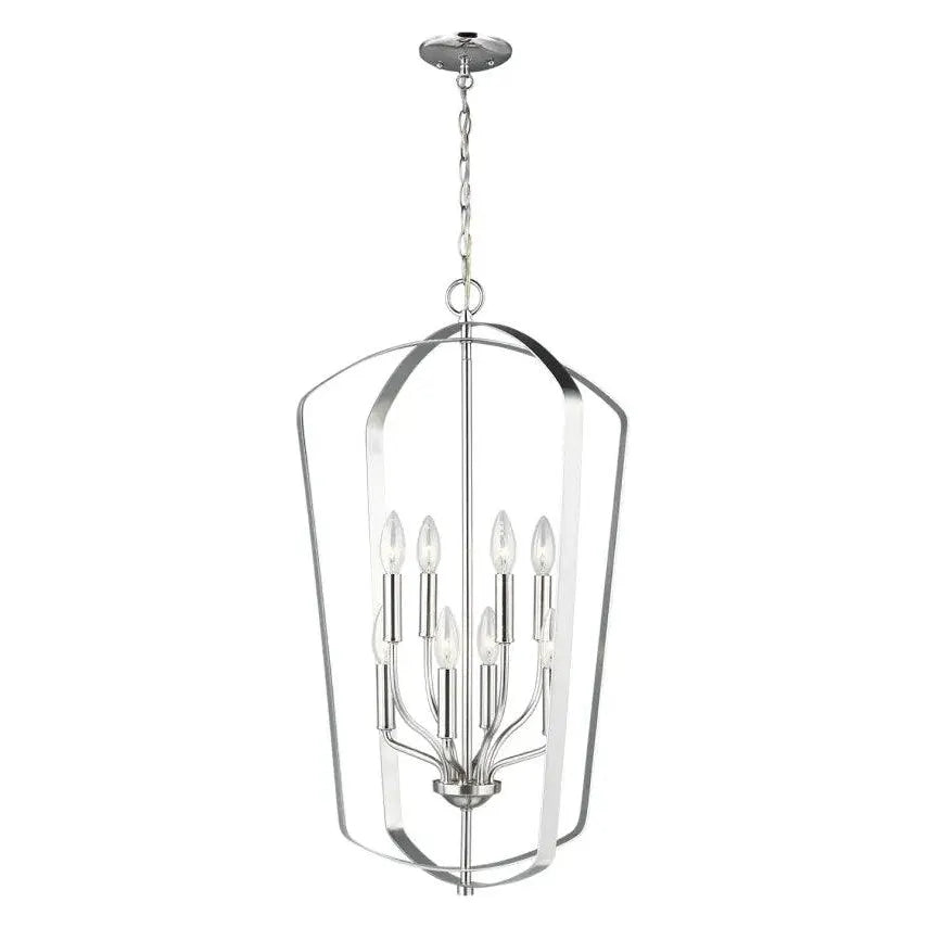 Generation Lighting - Romee Large Eight Light Pendant (with Bulbs) - Lights Canada