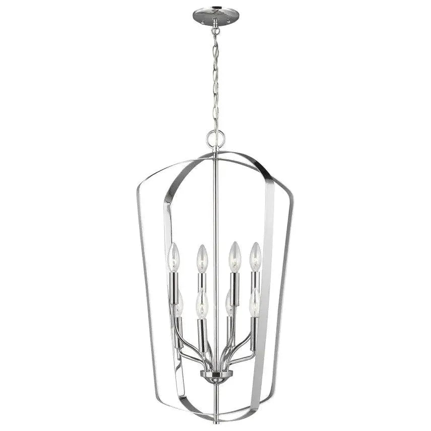 Generation Lighting - Romee Large Eight Light Pendant (with Bulbs) - Lights Canada