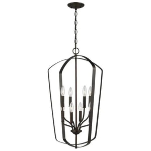 Generation Lighting - Romee Large Eight Light Pendant (with Bulbs) - Lights Canada