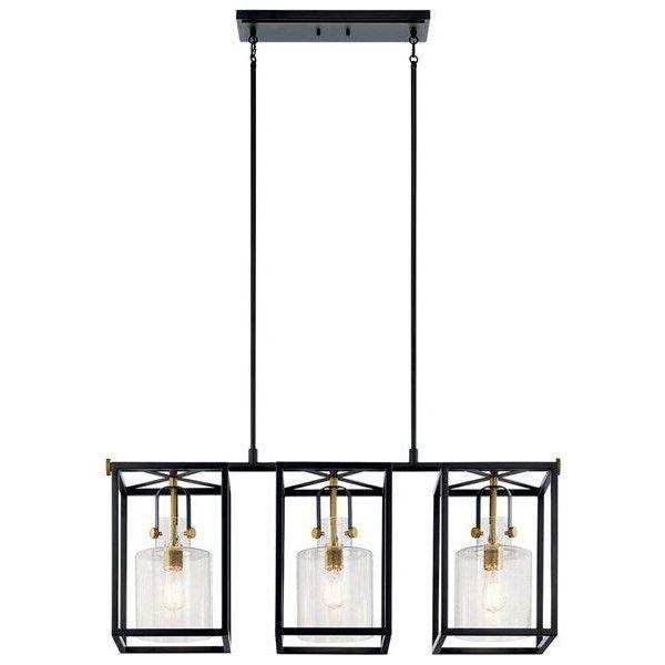 Kichler - Kichler Kitner Linear Chandelier 3Lt - Lights Canada