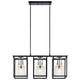 Kichler - Kichler Kitner Linear Chandelier 3Lt - Lights Canada