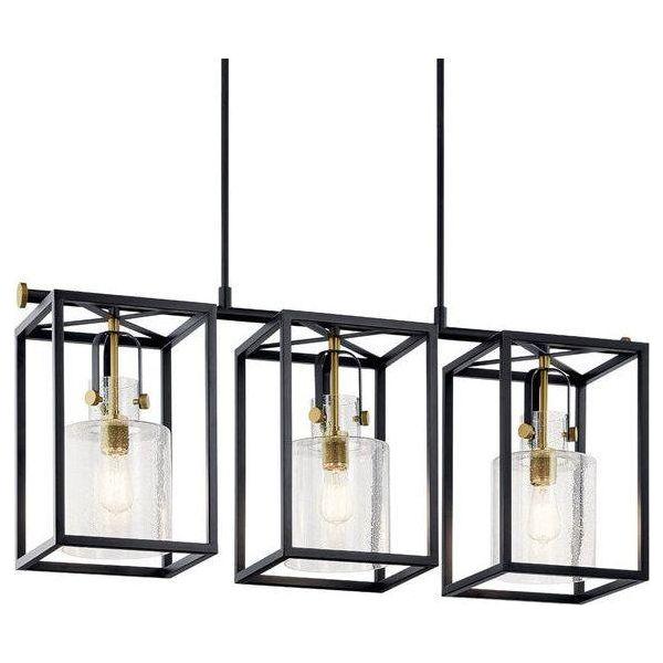 Kichler - Kichler Kitner Linear Chandelier 3Lt - Lights Canada