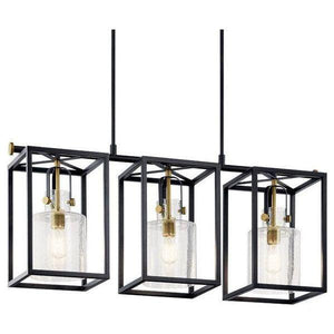 Kichler - Kichler Kitner Linear Chandelier 3Lt - Lights Canada