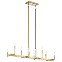 Kichler Laurent Linear Chandelier 8Lt