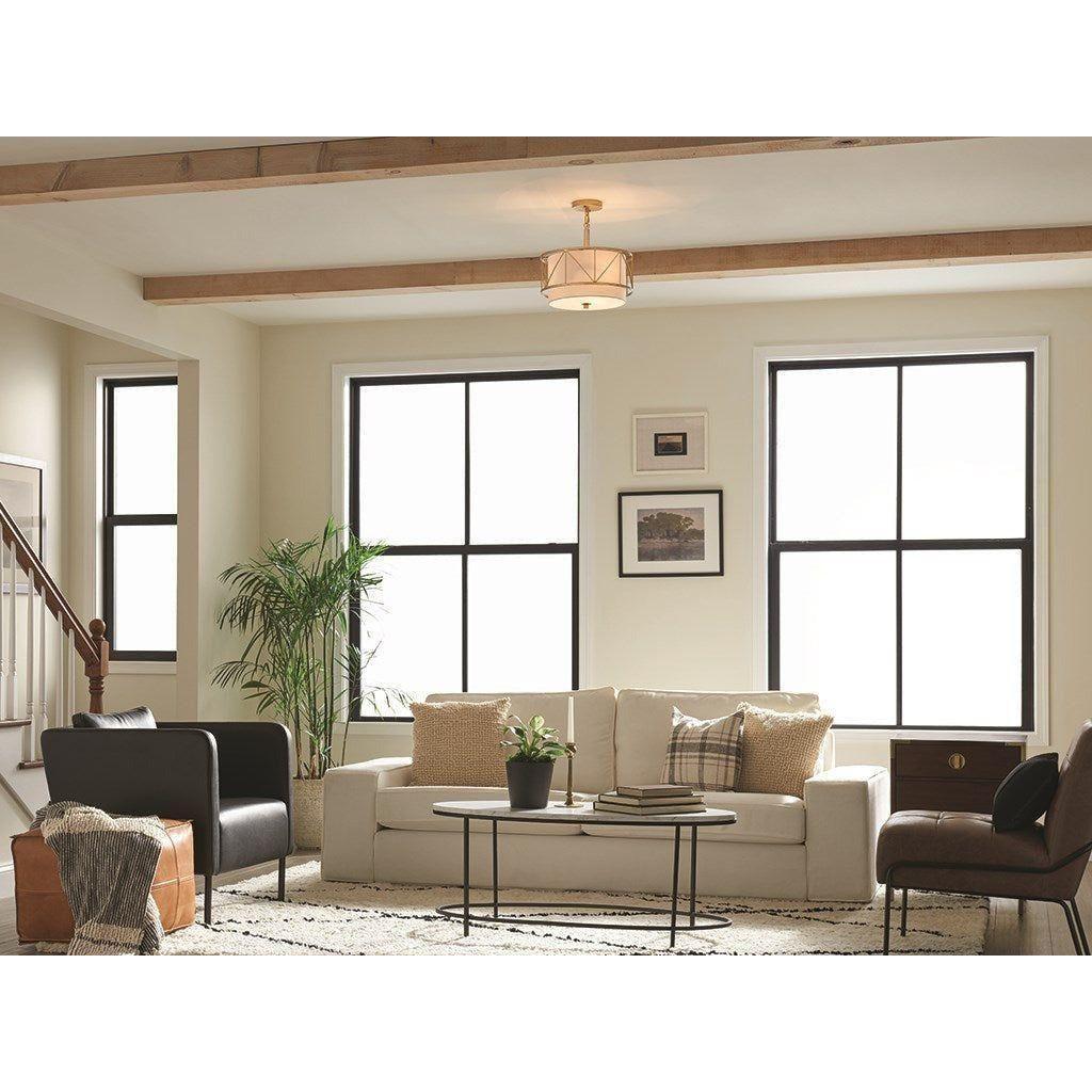 Kichler - Birkleigh 14" 3-Light Convertible Pendant - Lights Canada