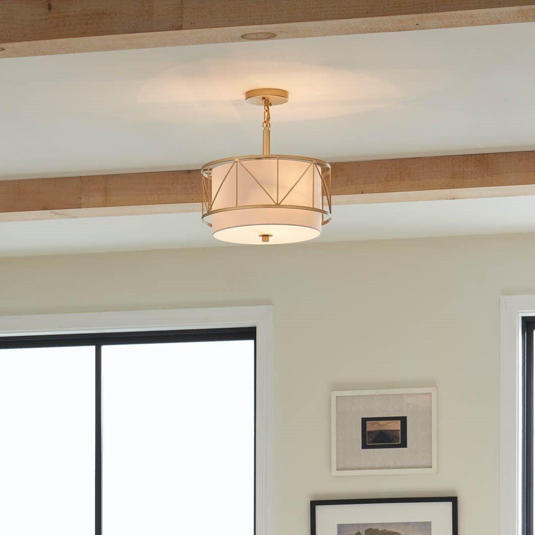 Kichler - Birkleigh 14" 3-Light Convertible Pendant - Lights Canada