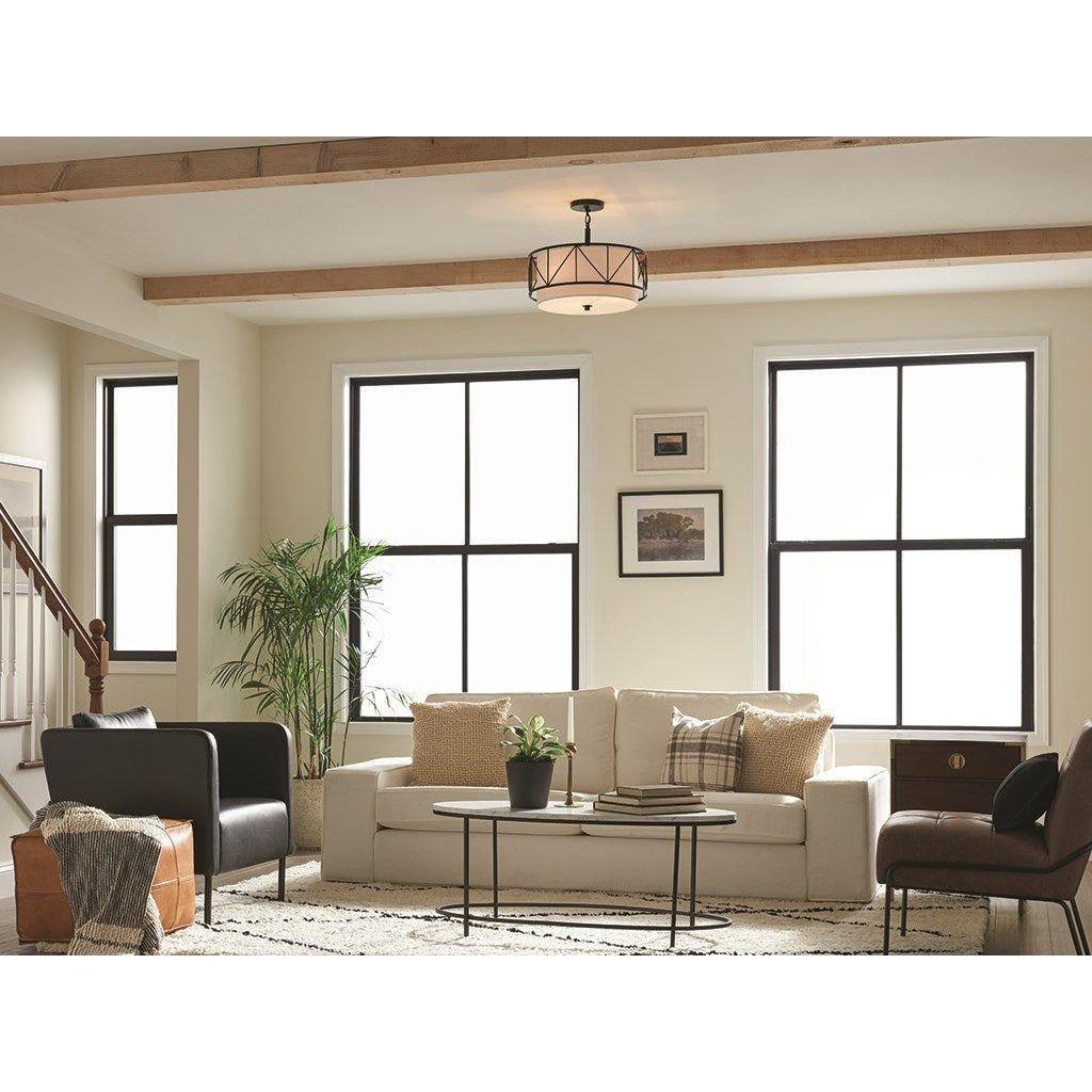 Kichler - Birkleigh 18" 3-Light Convertible Pendant - Lights Canada