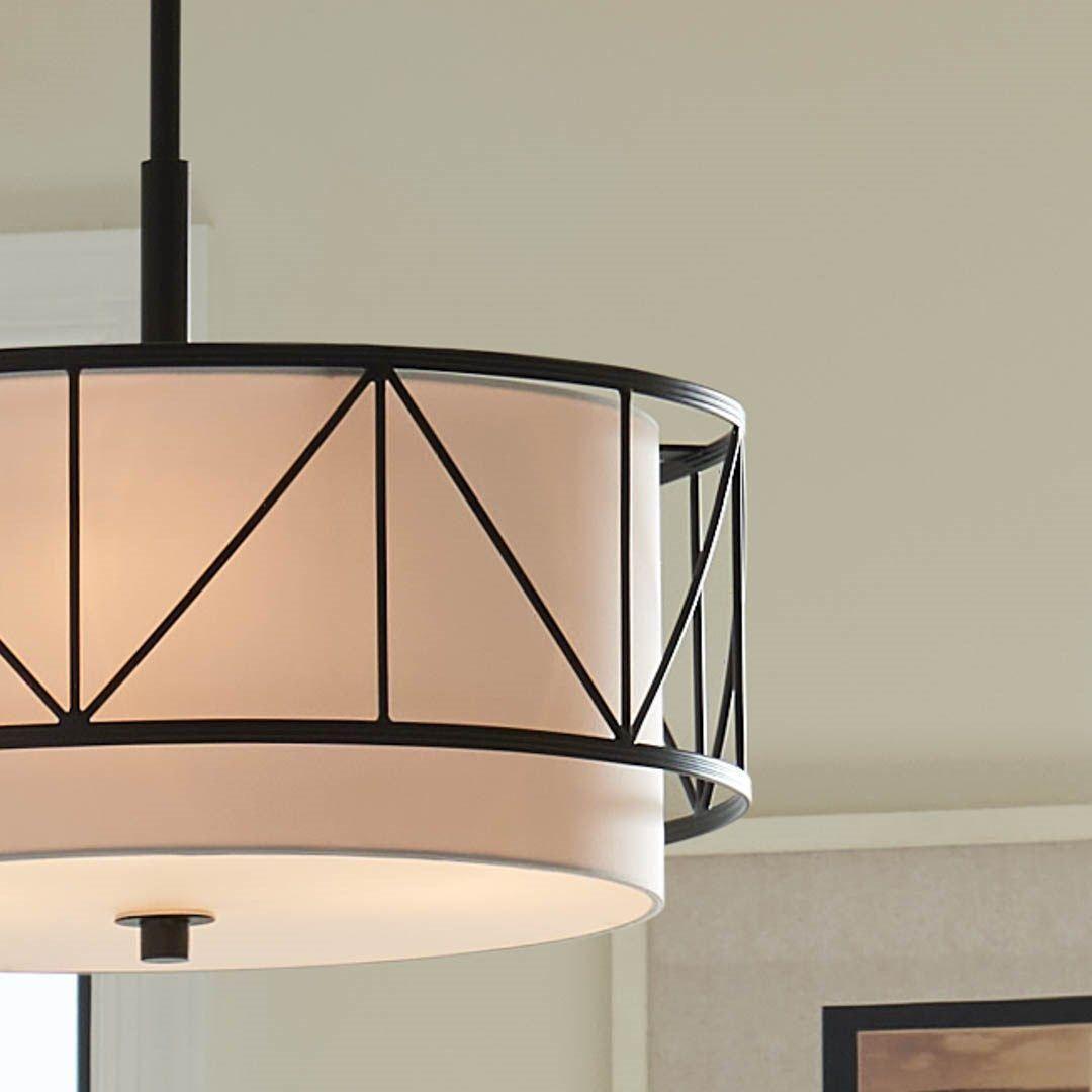 Kichler - Birkleigh 18" 3-Light Convertible Pendant - Lights Canada