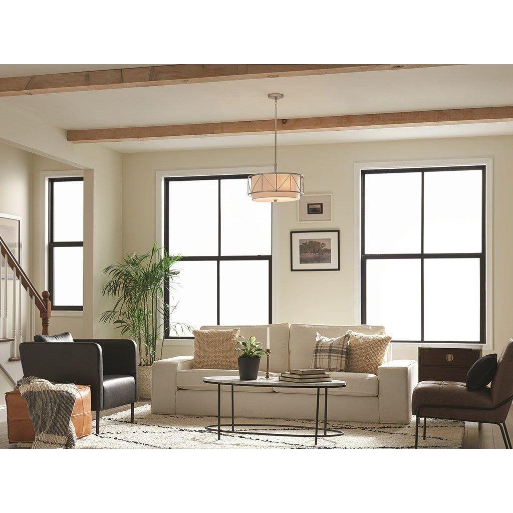 Kichler - Birkleigh 18" 3-Light Convertible Pendant - Lights Canada