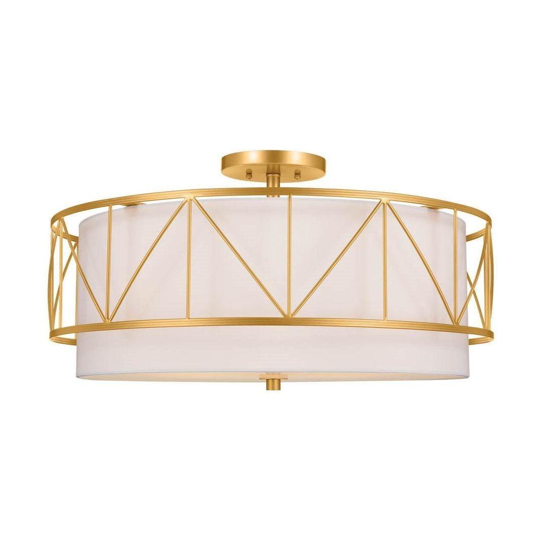 Kichler - Birkleigh 24" 4-Light Semi Flush Mount - Lights Canada