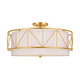 Kichler - Birkleigh 24" 4-Light Semi Flush Mount - Lights Canada