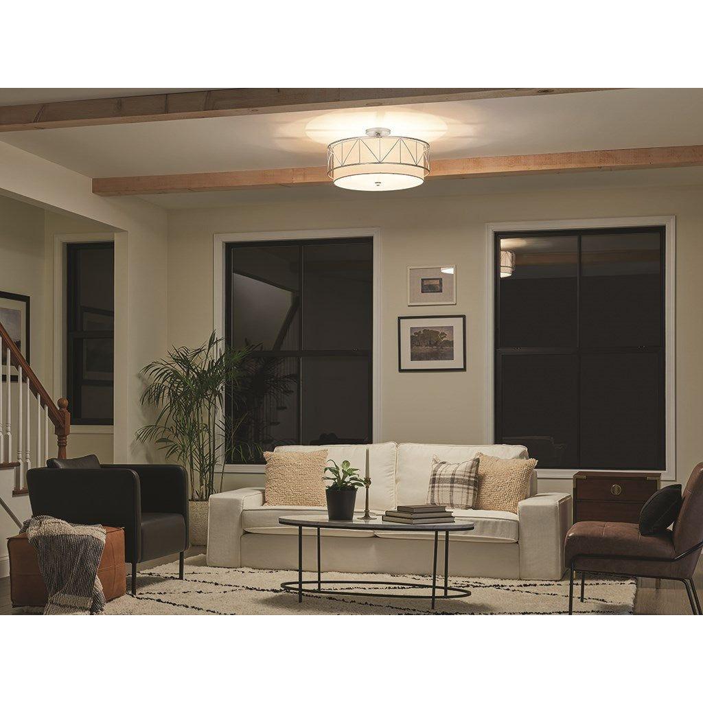 Kichler - Birkleigh 24" 4-Light Semi Flush Mount - Lights Canada
