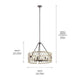 Kichler - Oana Chandelier - Lights Canada