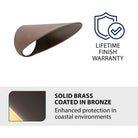 WAC Lighting - 8" Long Cowl for WAC Landscape Lighting Grand Accent Light - Lights Canada